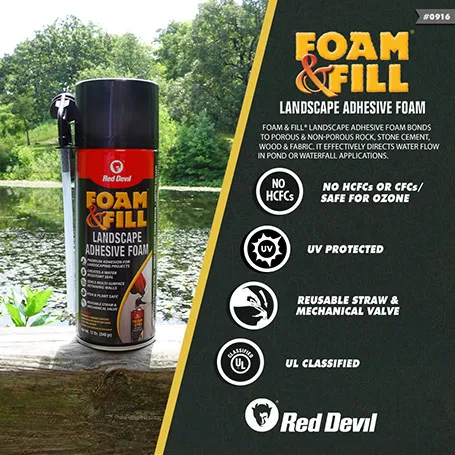 product Foam & Fill® Landscape Adhesive